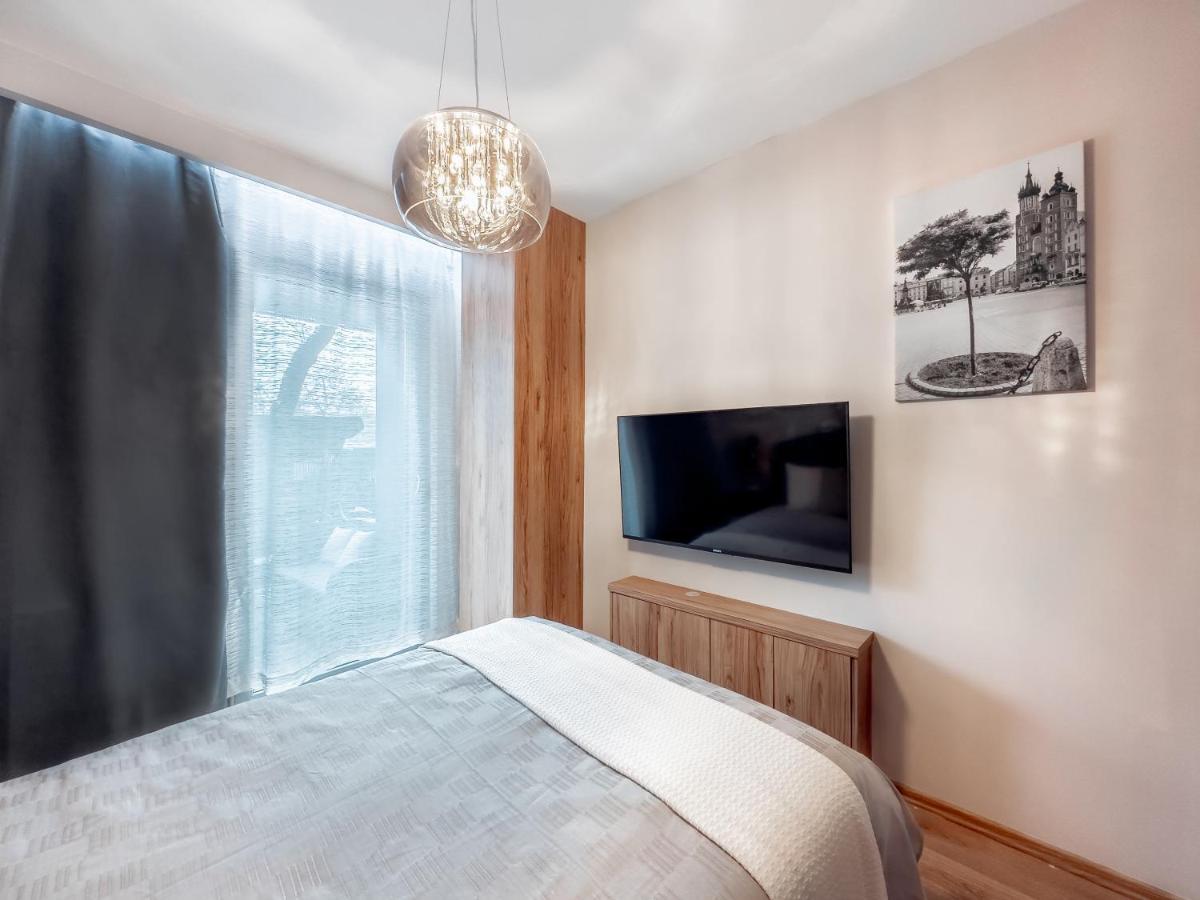 Apartament Z Duzym Tarasem W Centrum Krakowa Exteriér fotografie